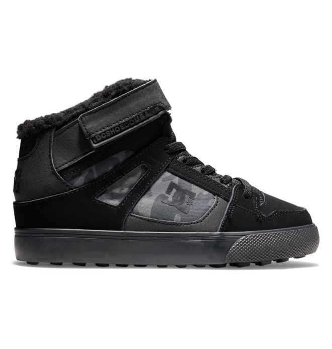 Zapatos con Cordones DC Pure Winterized Niños Negras | 043826-EWZ